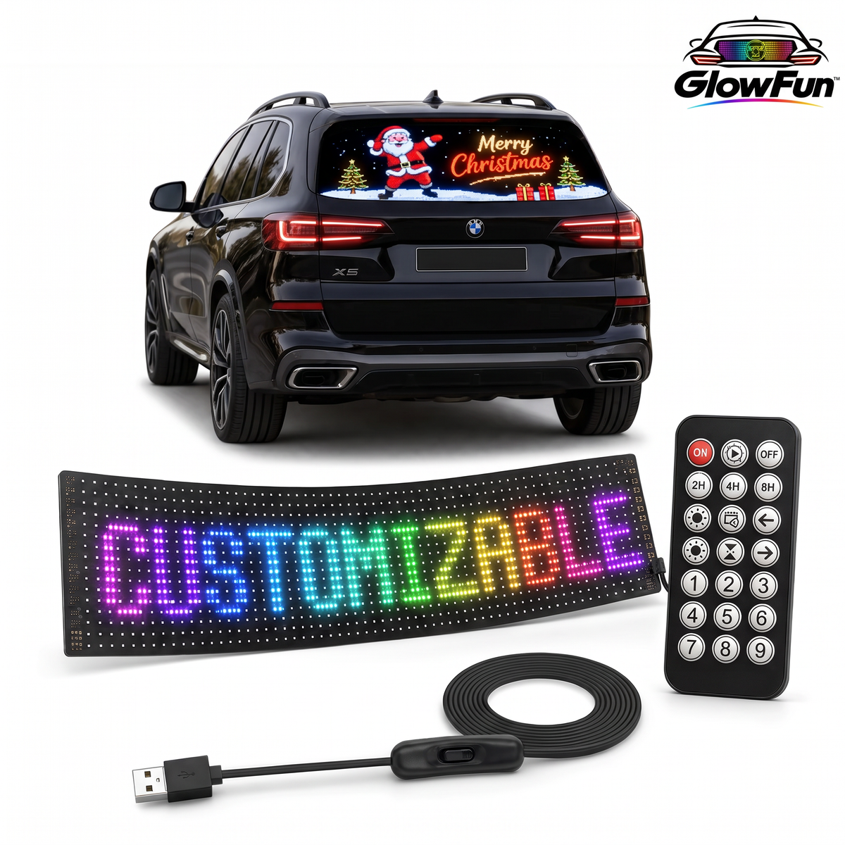 Custom LED Car Sign